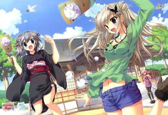 经典动漫美少女图