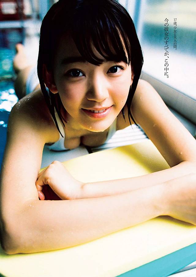 AKB48新“神七”宫脇咲良鹿儿岛福冈制服水着写真连连看[17P]