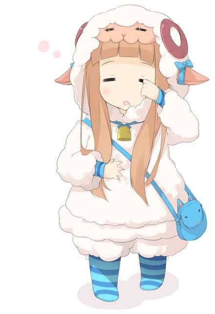 二次元羊耳美少女美图赏析（6）