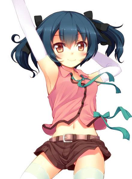 二次元热裤美少女美图赏二（3）