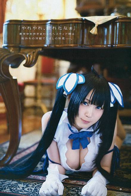 日本清纯coser赫斯缇雅福利cos（5）