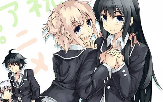 黑长直美少女雪之下雪乃美图(14)