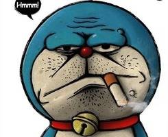 适合男生们使用的奇怪画风的二次元插画头像