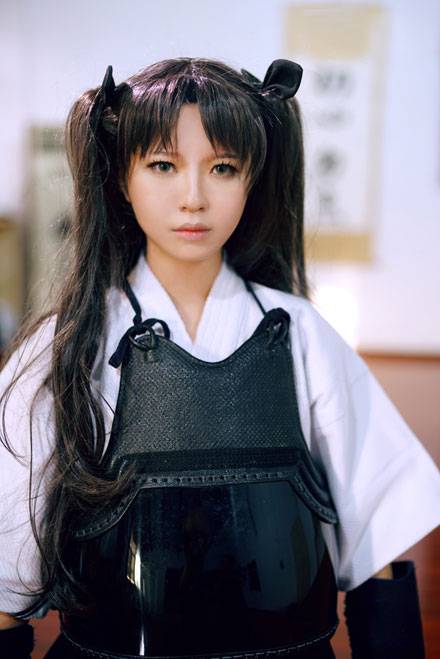 萌妹《Fate》远坂凛COS（5）