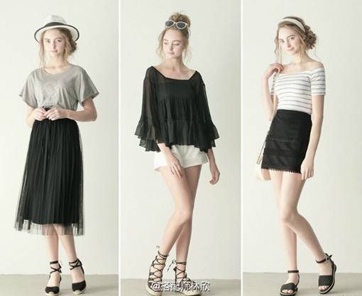 2016夏季女孩穿衣混搭女装推荐图片