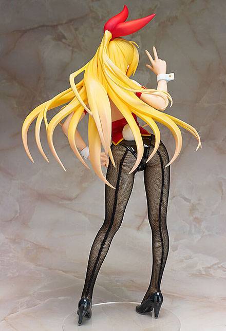 《伪恋》桐崎千棘黑丝兔女郎手办图赏（4）