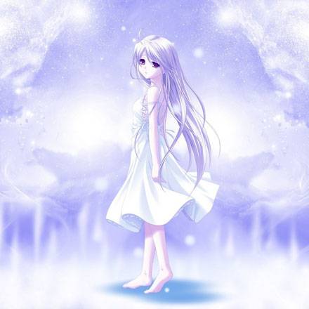 《白色透明》动漫美少女图片写真集大全(7)