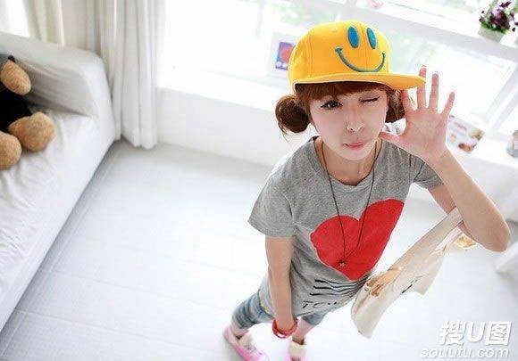 韩国可爱少女生活照第6张图片