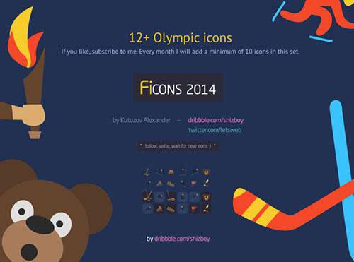 优秀的运动体育类图标ICON素材