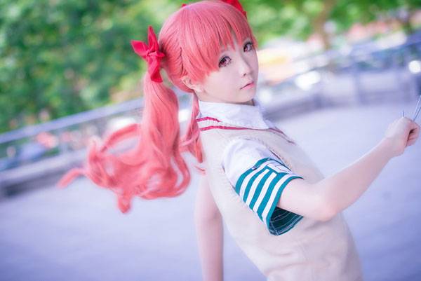 双马尾少女白井黑子神还原COS（1）