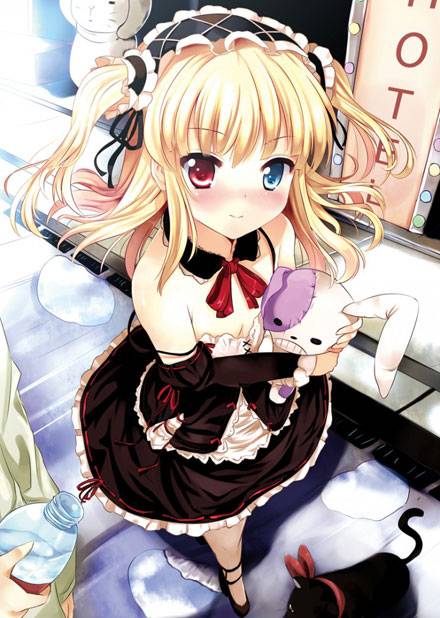 双色瞳萝莉羽濑川小鸠萌图集(2)