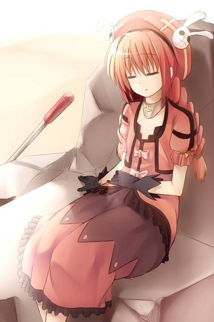 二次元熟睡中的美少女美图合集2（6）