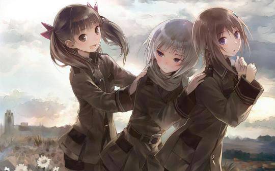 《空之音》动漫军装妹子图赏(3)