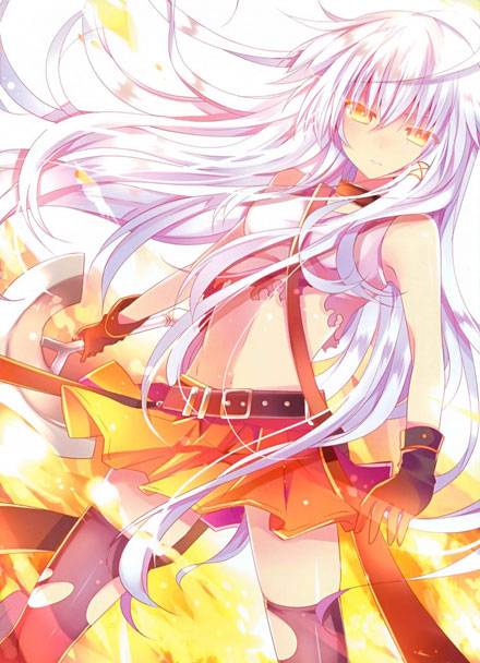 三嶋黑音白发美少女图集(15)