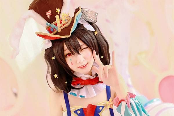 可爱萌妹矢泽妮可马戏团觉醒COS（10）