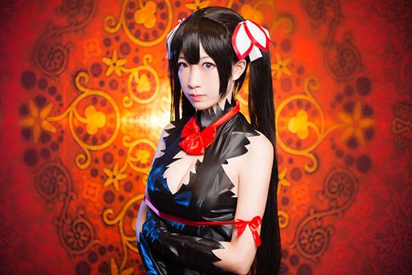 巨乳萝莉赫斯缇雅黑化COS（1）