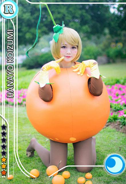 清纯萌妹小泉花阳可爱COS(10)