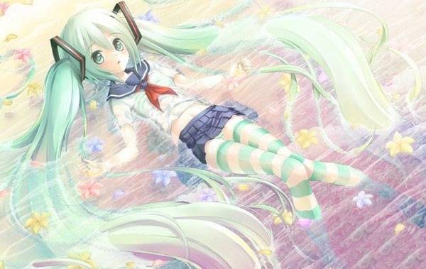 二次元湿身美少女美图集（15)