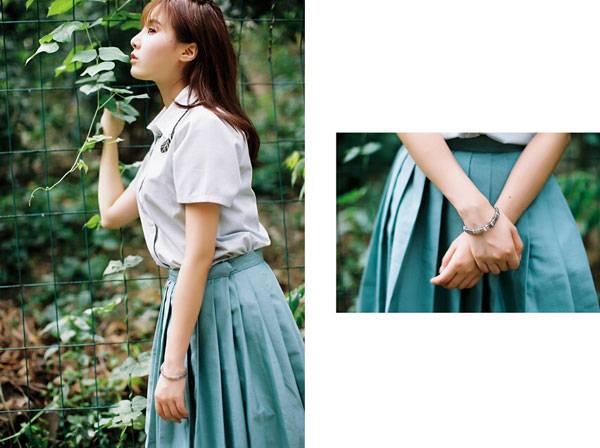 日系养眼美女胶片清新写真（11）