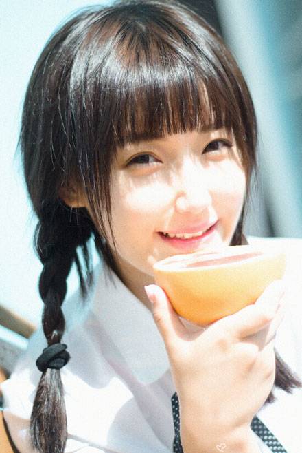 最美校服女生高晴日系制服写真（13）