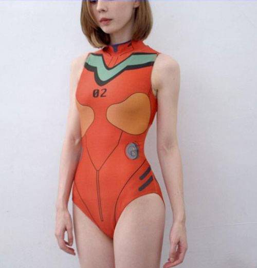 台湾推出EVA战斗服款式泳衣周边（2）