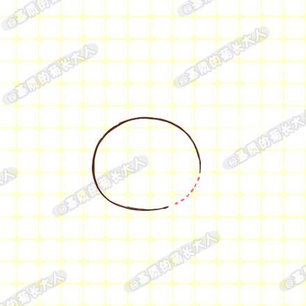 基质的菊长大人小鲸鱼简笔画手绘教程