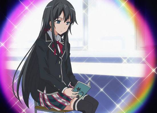 黑长直美少女雪之下雪乃美图(5)