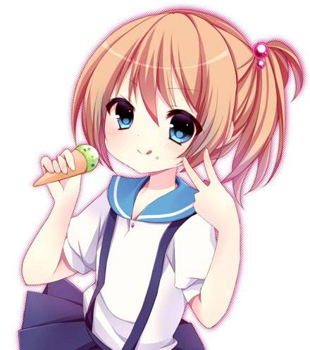 二次元冰淇淋美少女夏日美图集（8）