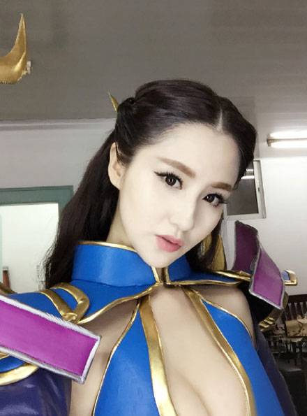 3D女神蓝燕《雷霆之怒》代言COS（10）
