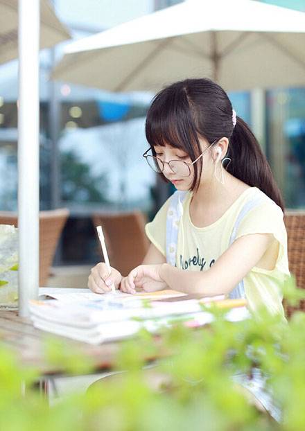 日系可爱少女户外小清新写真（2）