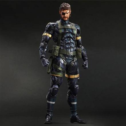 《合金装备5：零点地带》斯内克逼真手办(2)