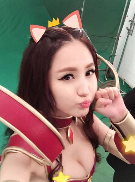 3D女神蓝燕《雷霆之怒》代言COS（12）