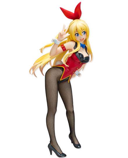 《伪恋》桐崎千棘黑丝兔女郎手办图赏（8）