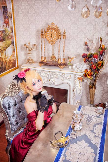 绚濑绘里化装舞会精美COS（12）