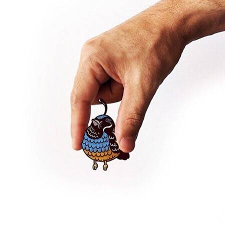 虚实结合把萌可爱的小动物画在手心上的创意手绘画