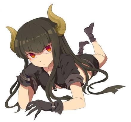 二次元美女恶魔美图片析(6)