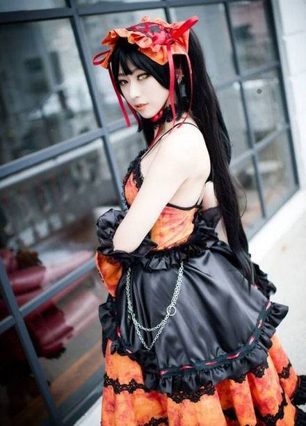 螺旋猫dolljj双色瞳萝莉时崎狂三cos（7）