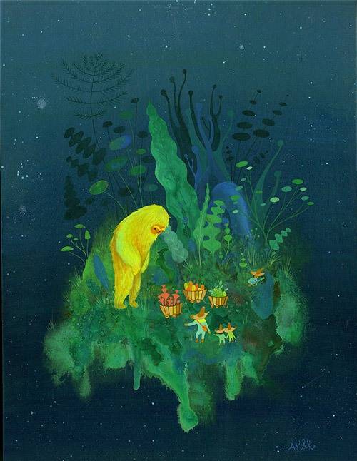 Apak studio插画作品