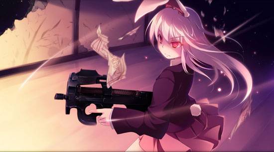 帅气枪械美少女美图(4)