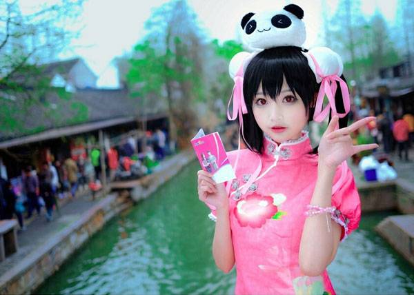 小柔SeeU矢泽妮可旗袍未觉醒Cos（8）