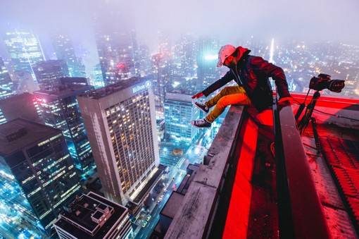 摄影师snappedbycam的城市极限高空摄影