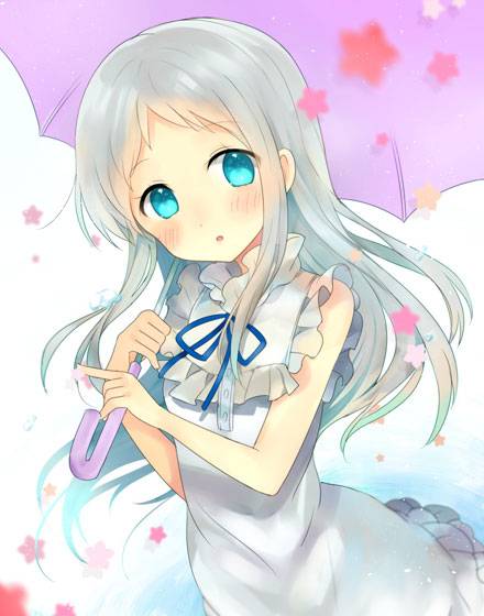 二次元打伞美少女美图赏析（2）