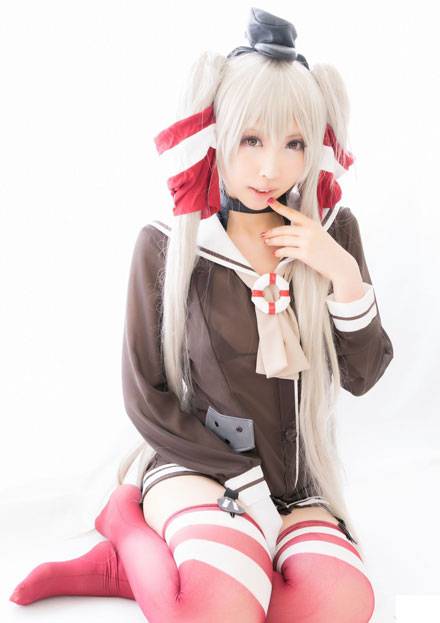 舰娘天津风11区萌妹福利cos（5）