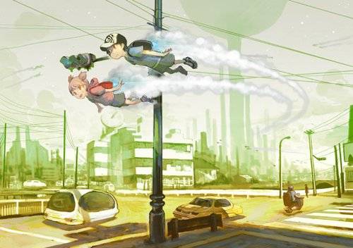 你不愿意错过的场景插画图片