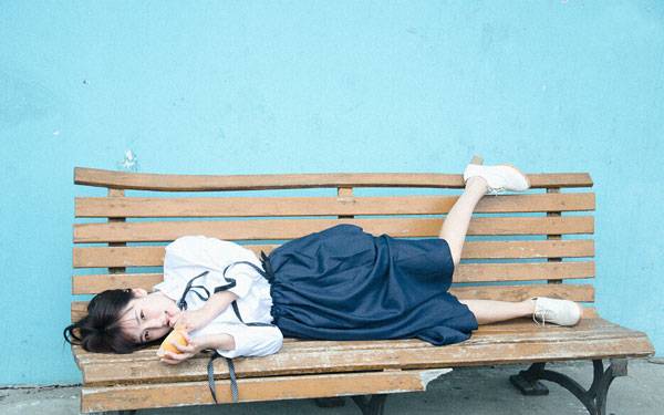 最美校服女生高晴日系制服写真（15）