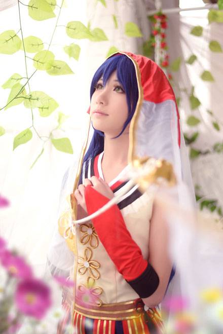 园田海未童话觉醒仙鹤报恩COS（4）
