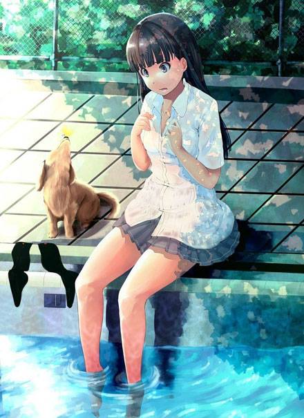 二次元夏日美少女图集(4)