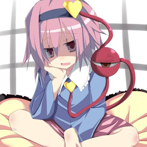 二次元托腮美少女可爱图集二（3）