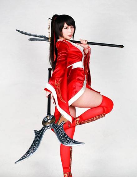 螺旋猫Doremi阿卡丽鬼舞姬版COS（7）