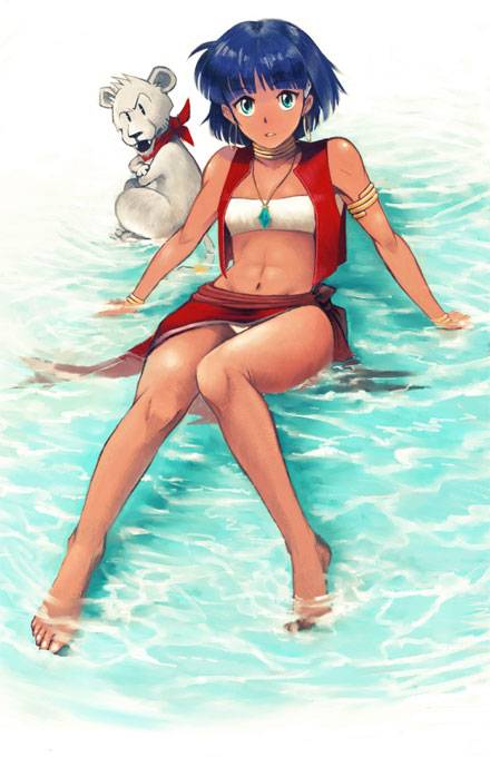 动漫褐肤美少女娜蒂娅图集（11）